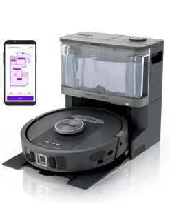 Shark PowerDetect 2-in-1 Robot Vacuum and Mop with NeverTouch Base - RV2820YE